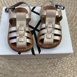 Freshly Picked - Gold Toddler Sandal
